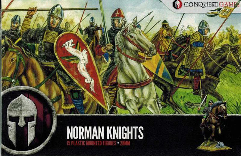 Hail Caesar: Dark Ages - Dark Ages: Norman Knights plastic boxed set