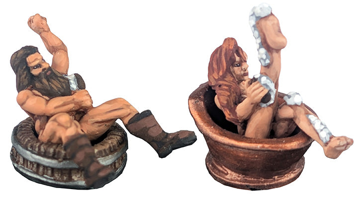 Dead Man's Hand Bathtime!