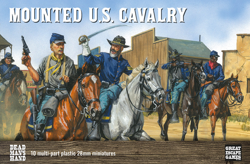 Dead Man’s Hand Plastic Mounted US Cavalry (& Buffalo Soldiers)