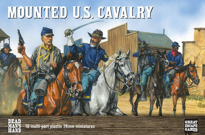 Dead Man’s Hand Plastic Mounted US Cavalry (& Buffalo Soldiers)
