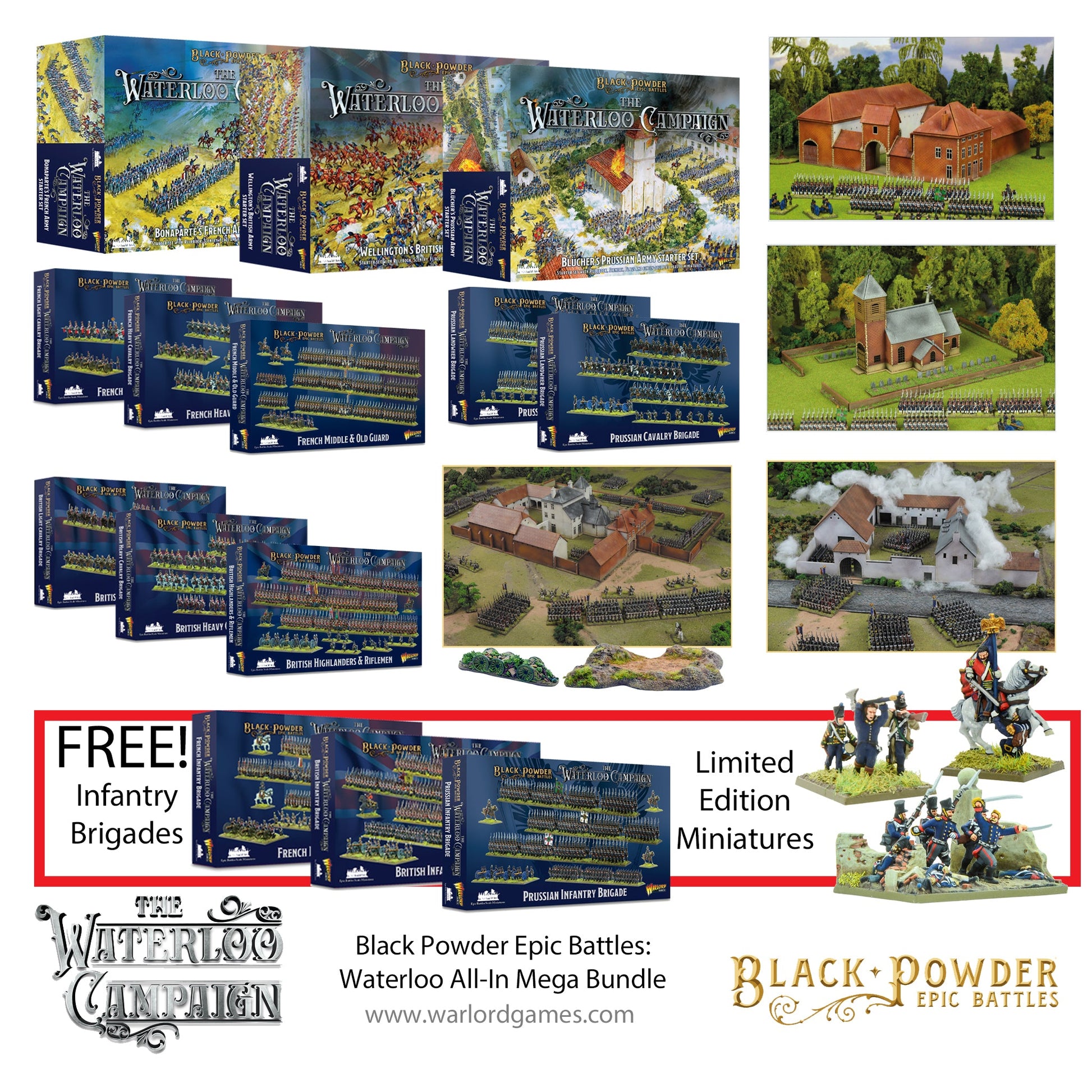 Epic Battles: Waterloo - Battles: Waterloo All-In Three Army Mega Bundle