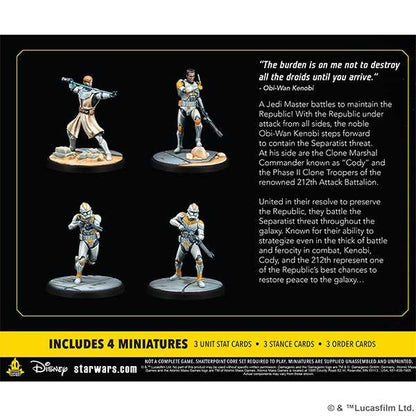 Star Wars Shatterpoint: Hello There (General Kenobi Squad Pack)