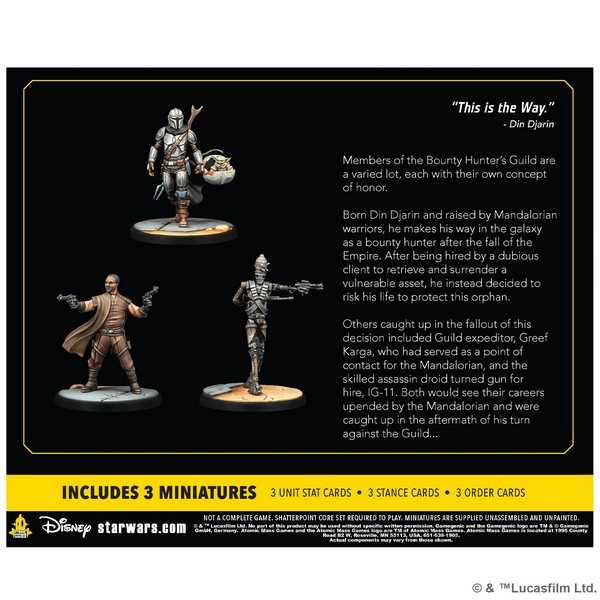 Star Wars Shatterpoint: Certified Guild (The Mandalorian Squad Pack)