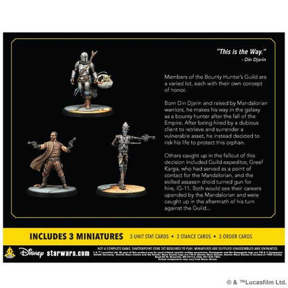 Star Wars Shatterpoint: Certified Guild (The Mandalorian Squad Pack)