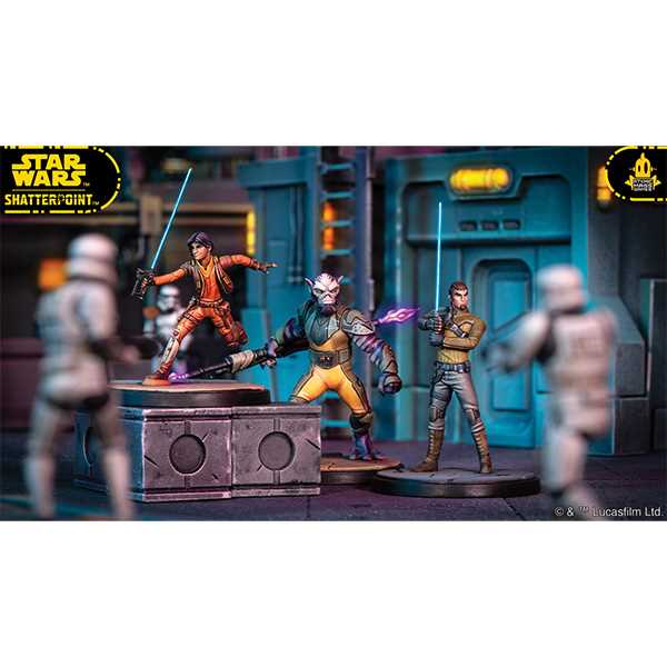 Star Wars Shatterpoint: Stronger Than Fear (Kanan Jarrus Squad Pack)
