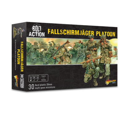Bolt Action: German - Fallschirmjager platoon (plastic box)