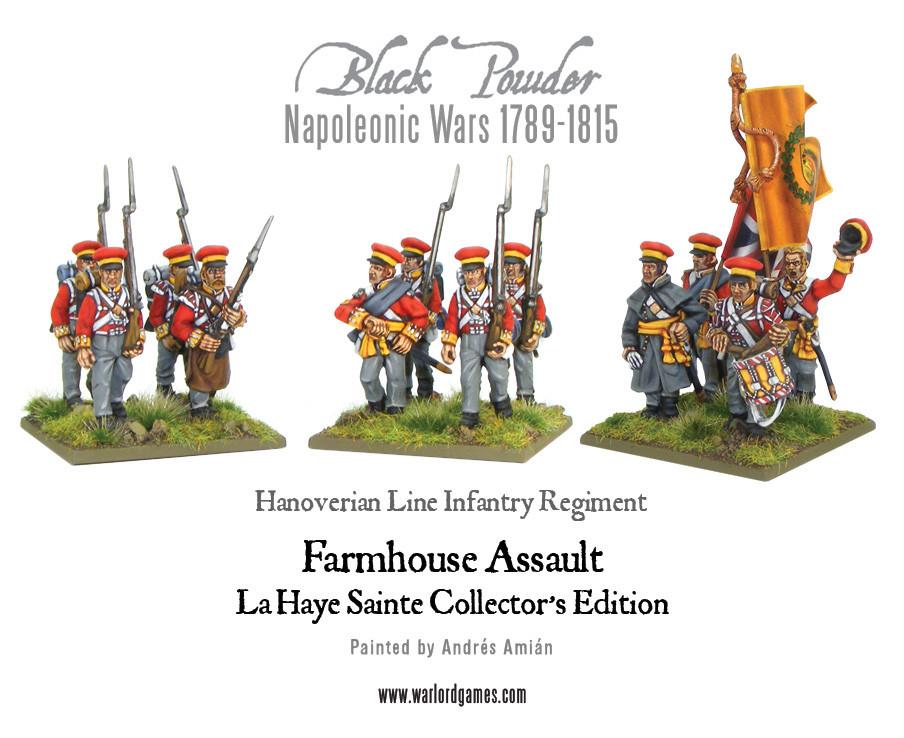 Black Powder: British - Farmhouse Assault - La Haye Sainte Collectors Edition