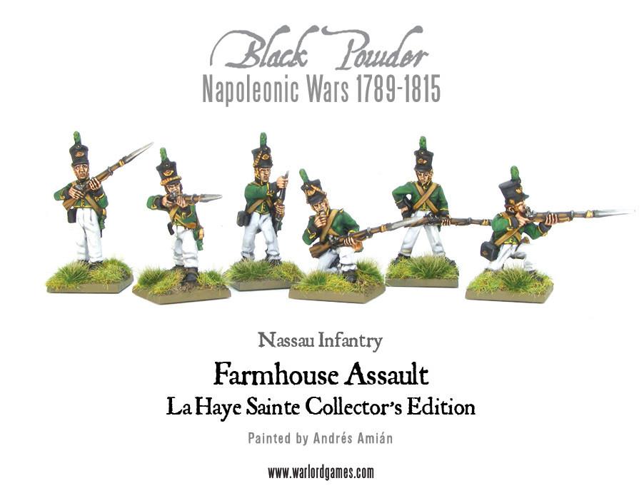 Black Powder: British - Farmhouse Assault - La Haye Sainte Collectors Edition