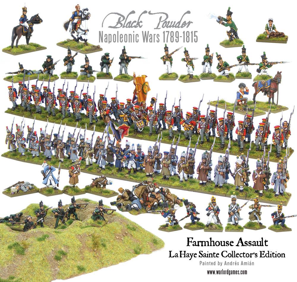 Black Powder: British - Farmhouse Assault - La Haye Sainte Collectors Edition