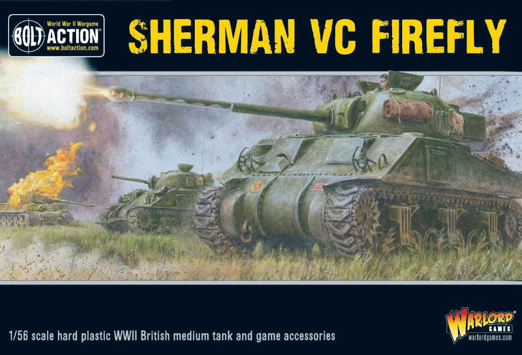 Achtung Panzer!: British Tanks - Sherman Firefly Vc (Plastic Box)