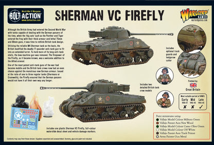 Achtung Panzer!: British Tanks - Sherman Firefly Vc (Plastic Box)