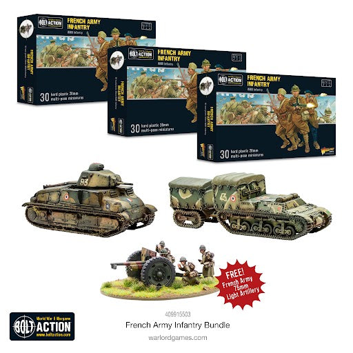 Bolt Action: French Army Infantry Bundle