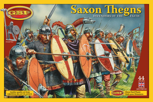Hail Caesar: Dark Ages - Dark Ages: Saxon Thegns plastic boxed set