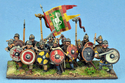 Hail Caesar: Dark Ages - Dark Ages: Saxon Thegns plastic boxed set