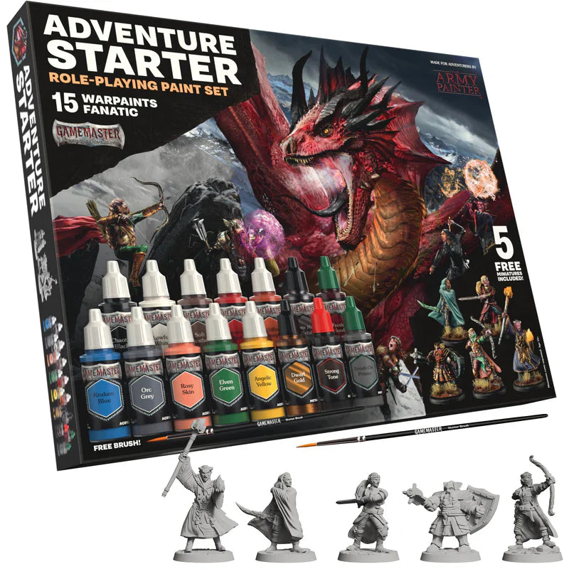 The Army Painter: GameMaster: Adventure Starter Role-playing Paint Set