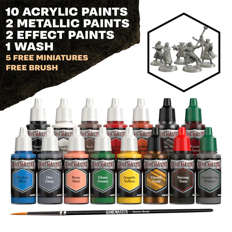 The Army Painter: GameMaster: Adventure Starter Role-playing Paint Set
