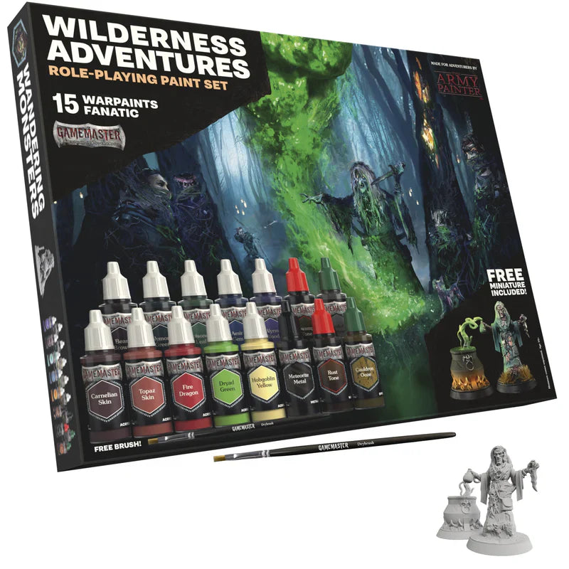 The Army Painter: GameMaster: Wilderness Adventures Role-playing Paint Set