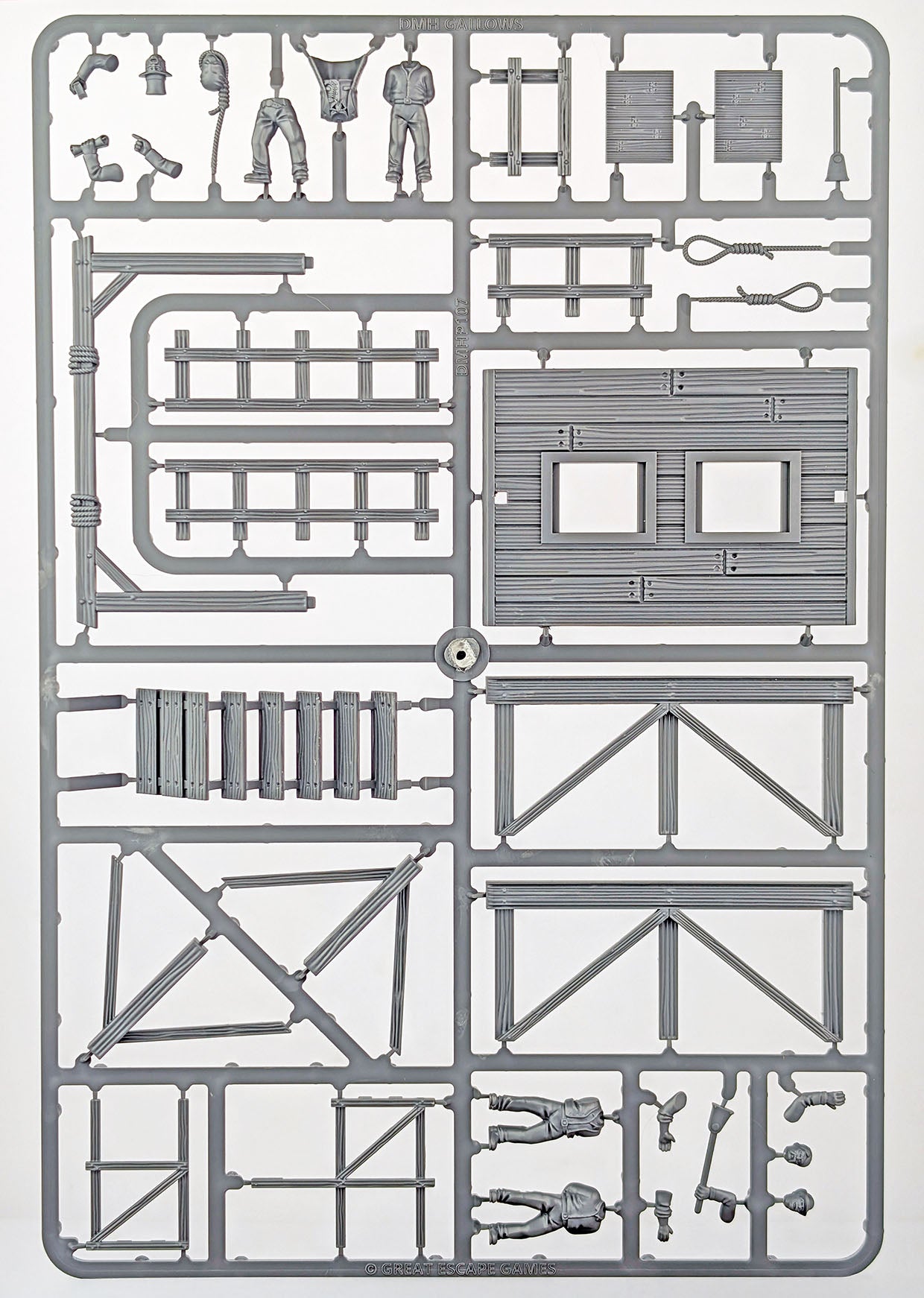 Dead Man's Hand Plastic Gallows
