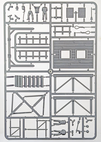 Dead Man's Hand Plastic Gallows