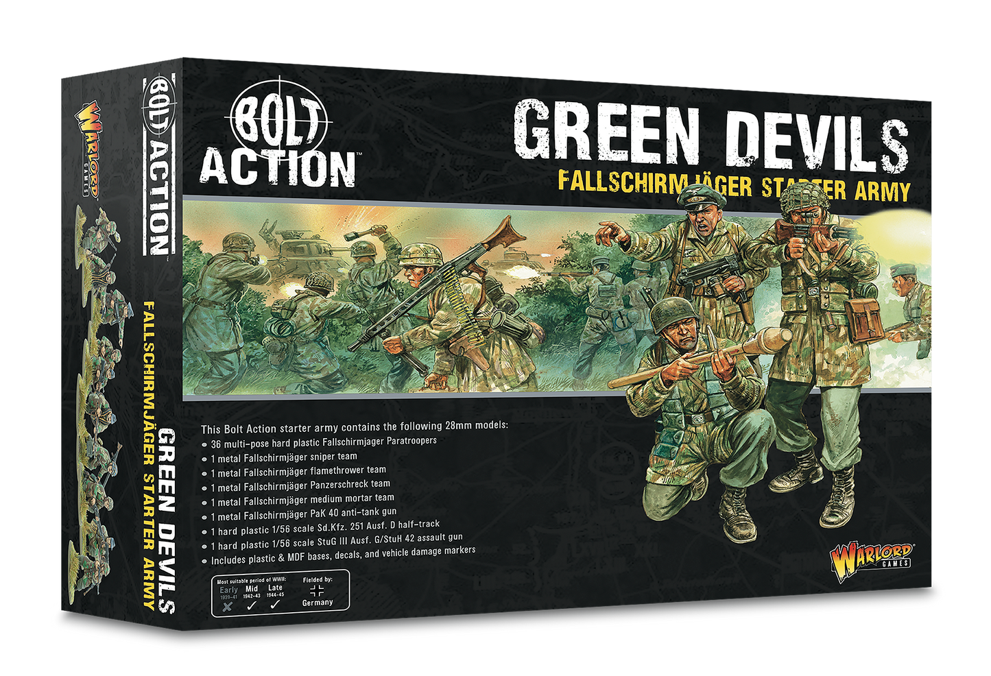 Bolt Action: German - Fallschirmjäger Starter Army