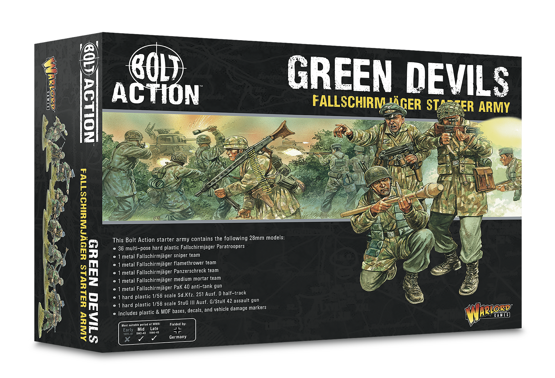 Bolt Action: German - Fallschirmjäger Starter Army