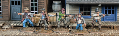Dead Man's Hand Gunfighters Plastic Boxed Set (Great Escape Games)