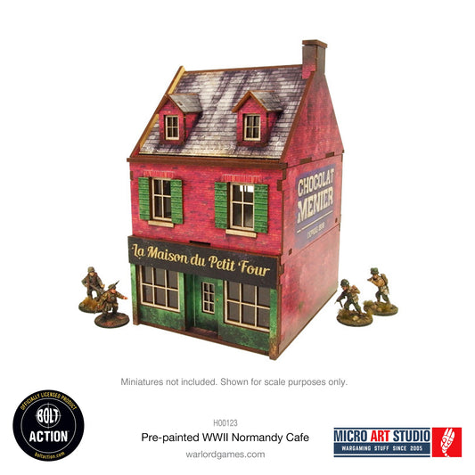 Achtung Panzer!: Pre-painted WW2 Normandy Cafe