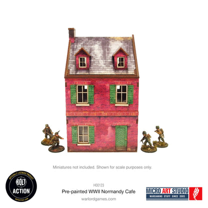 Achtung Panzer!: Pre-painted WW2 Normandy Cafe