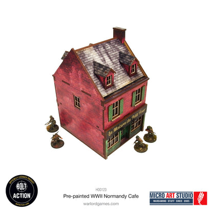 Achtung Panzer!: Pre-painted WW2 Normandy Cafe