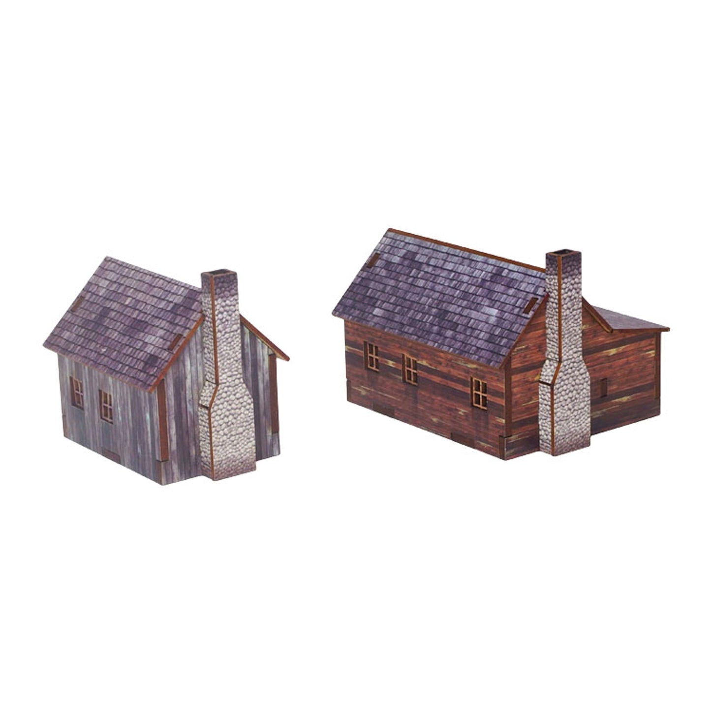 Epic Battles: Revolution - Pre-Painted American Houses (Epic Battles Scale)
