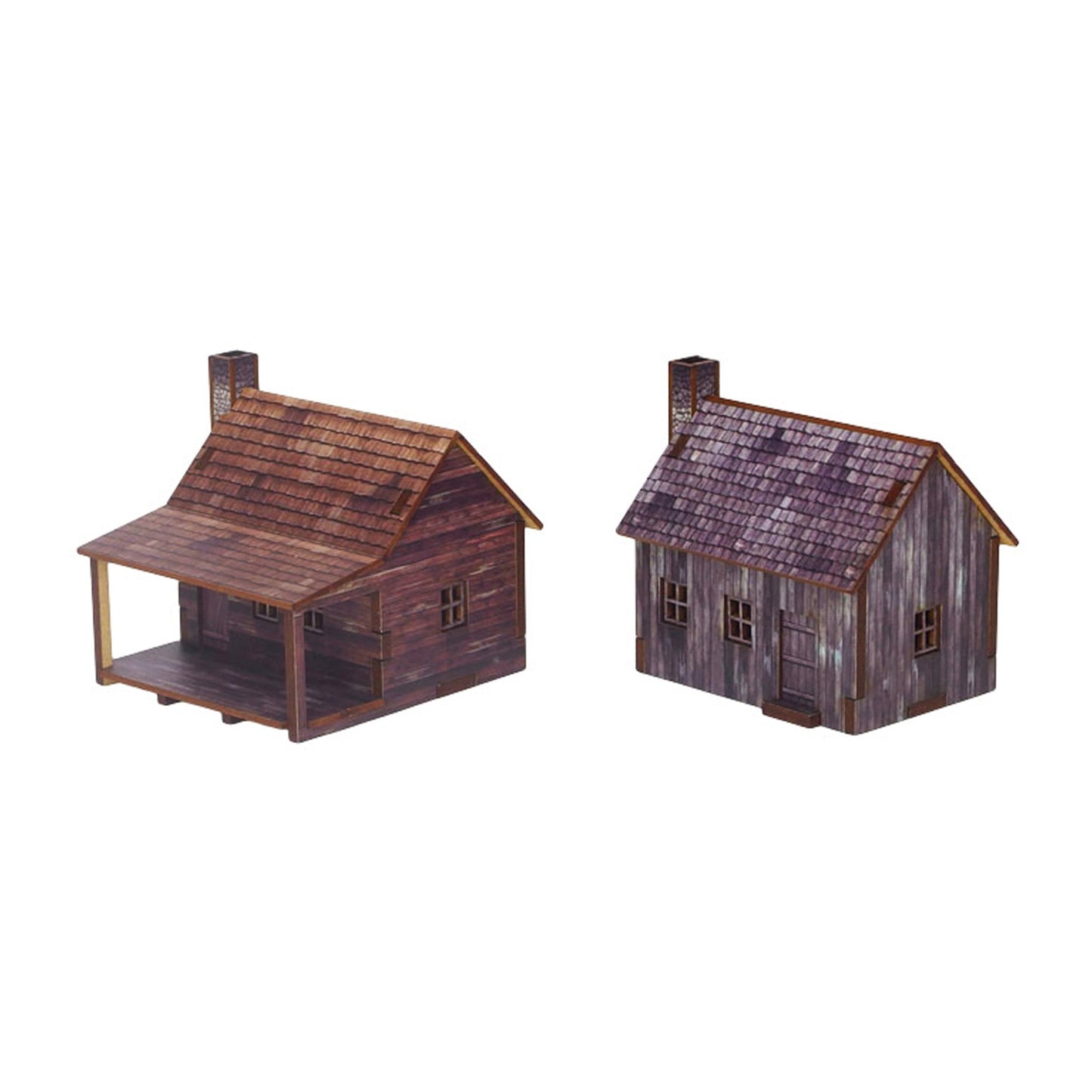 Epic Battles: Revolution - Pre-Painted American Houses (Epic Battles Scale)