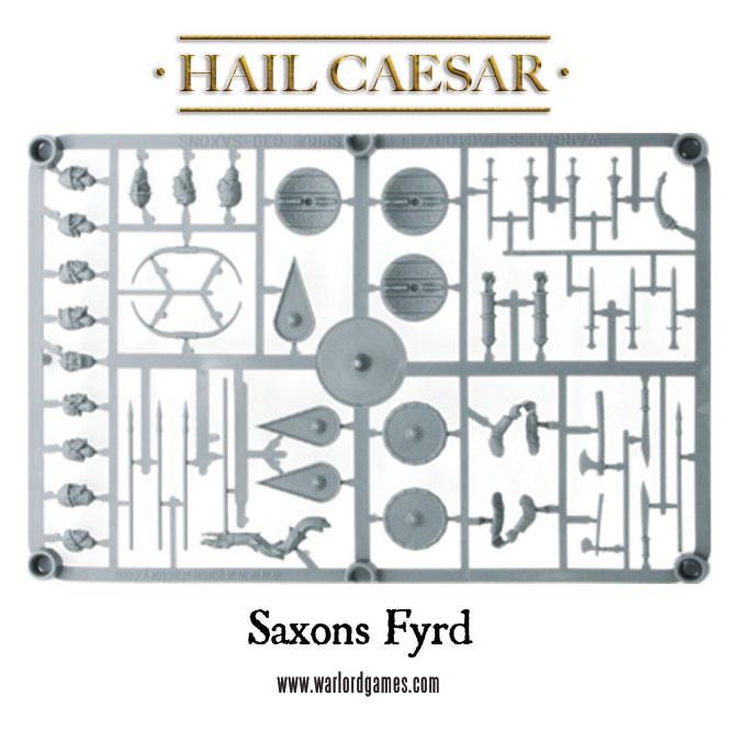Hail Caesar: Dark Ages - Saxon Fyrd Warriors Frames