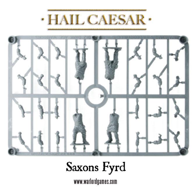 Hail Caesar: Dark Ages - Saxon Fyrd Warriors Frames