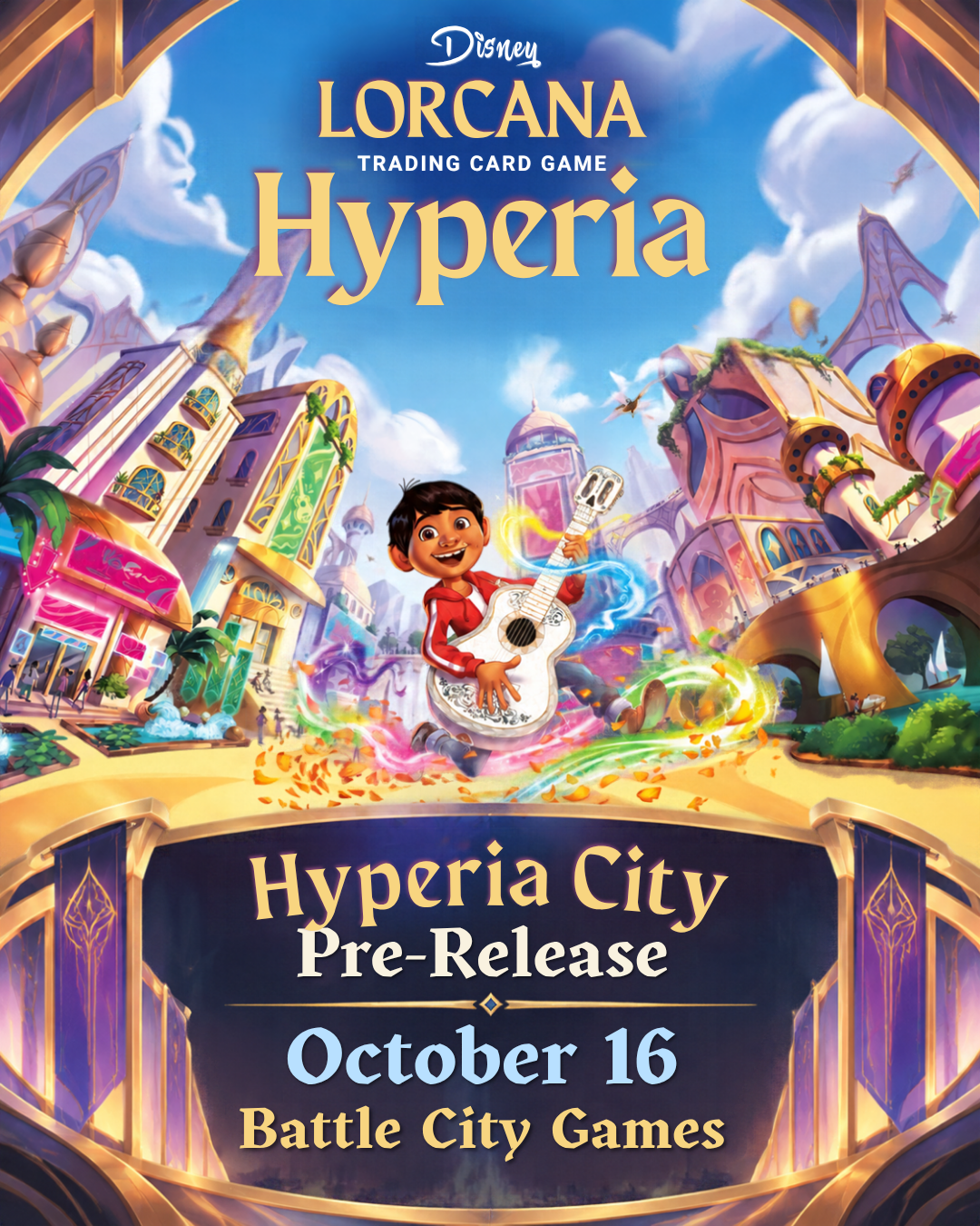 Event: Hyperia City Disney Lorcana Pre-Release Friday 16th October