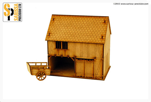 Pike & Shotte: English Timber Framed Cart Shed & Cart
