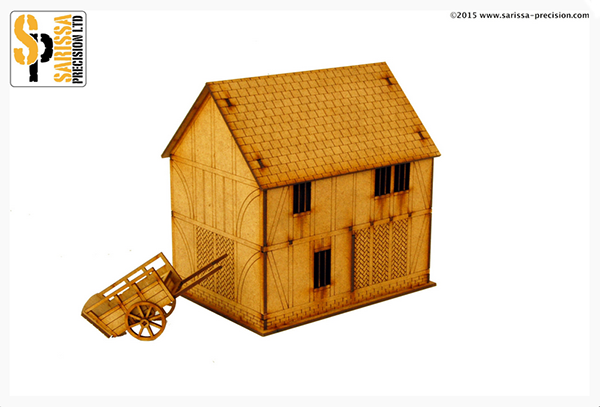 Pike & Shotte: English Timber Framed Cart Shed & Cart