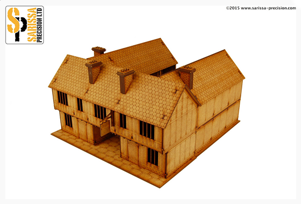 Pike & Shotte: English Timber Framed 28mm Tavern/Coachhouse