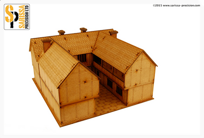 Pike & Shotte: English Timber Framed 28mm Tavern/Coachhouse