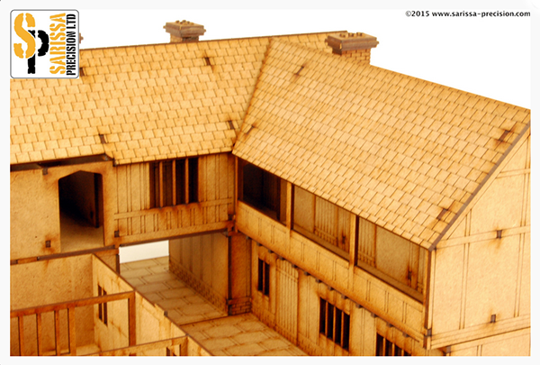 Pike & Shotte: English Timber Framed 28mm Tavern/Coachhouse