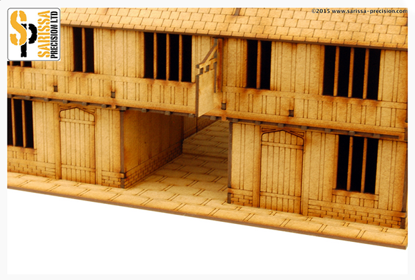 Pike & Shotte: English Timber Framed 28mm Tavern/Coachhouse