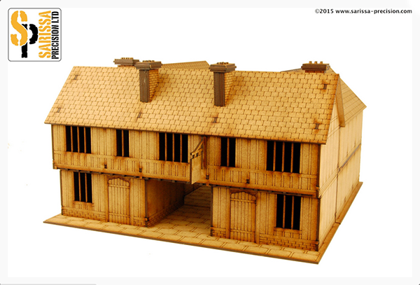 Pike & Shotte: English Timber Framed 28mm Tavern/Coachhouse