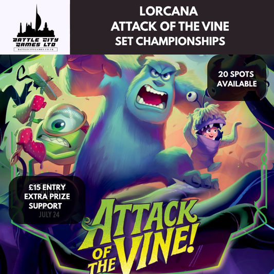 Disney Lorcana: Attack of the Vine Set Championship