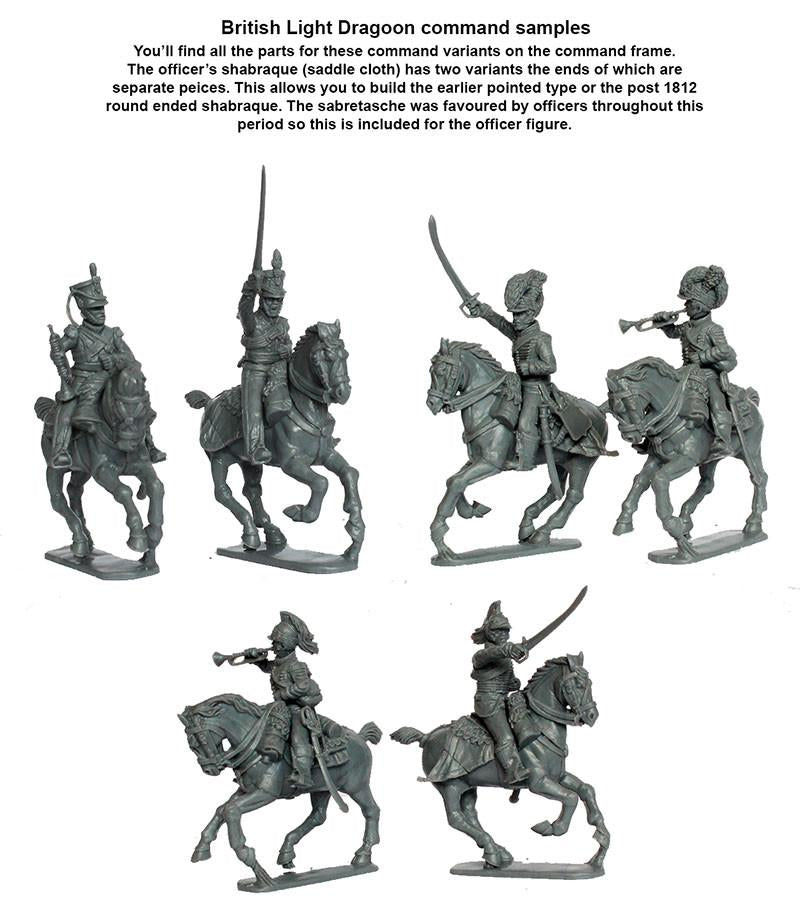 Black Powder: British - Napoleonic British Light Dragoons 1808-1815 Brigade (2 boxes)