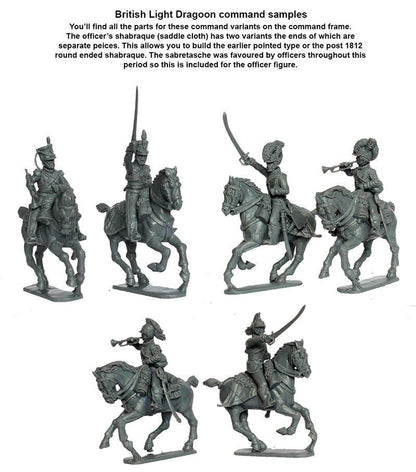Black Powder: British - Napoleonic British Light Dragoons 1808-1815 Brigade (2 boxes)