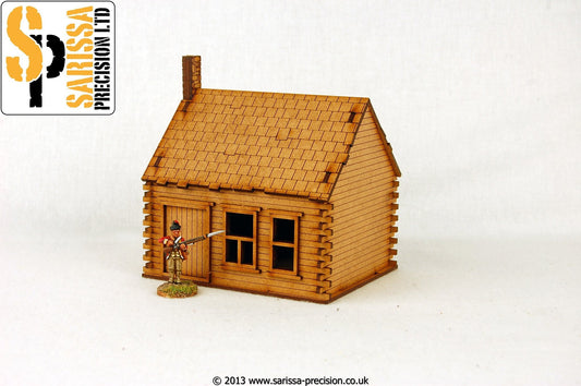Black Powder: North American Log Cabin - Stone Chimney
