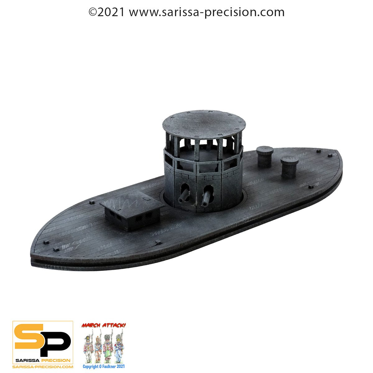Epic Battles: American Civil War - ACW Monitor Ironclad