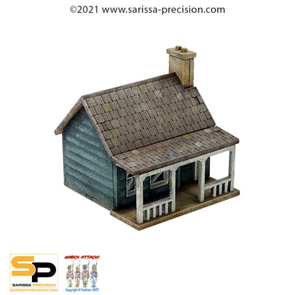 Epic Battles: American Civil War - North American Cabin #3 with Porch