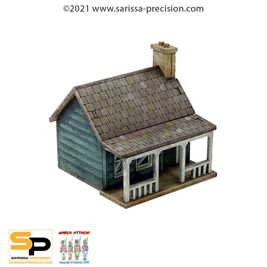 Epic Battles: American Civil War - North American Cabin #3 with Porch