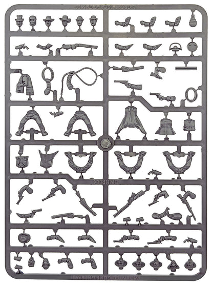 Dead Man's Hand Mounted Gunfighters Plastic Boxed Set (Great Escape Games)