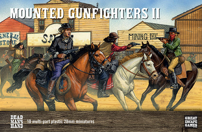 Dead Man's Hand Mounted Gunfighters II: The Ladies (Great Escape Games) Plastic Boxed Set